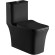 Унитаз моноблок Azario Gressa AZ-1111MB Черный матовый с бачком и сиденьем Микролифт Унитаз моноблок Azario Gressa AZ-1111MB Черный матовый с бачком и сиденьем Микролифт