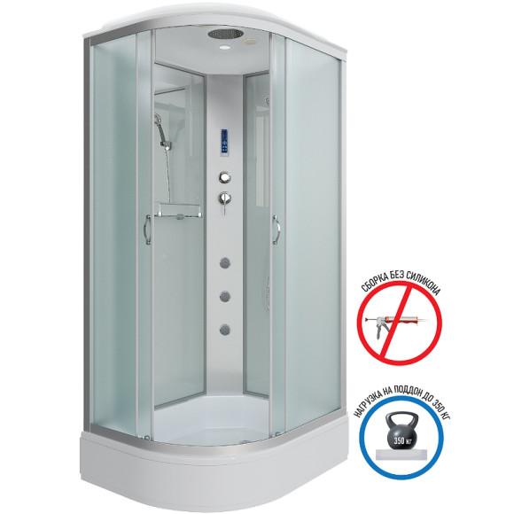 Душевая кабина Niagara Classic 120х90 R NG-33294-14RF с гидромассажем Душевая кабина Niagara Classic 120х90 R NG-33294-14RF с гидромассажем