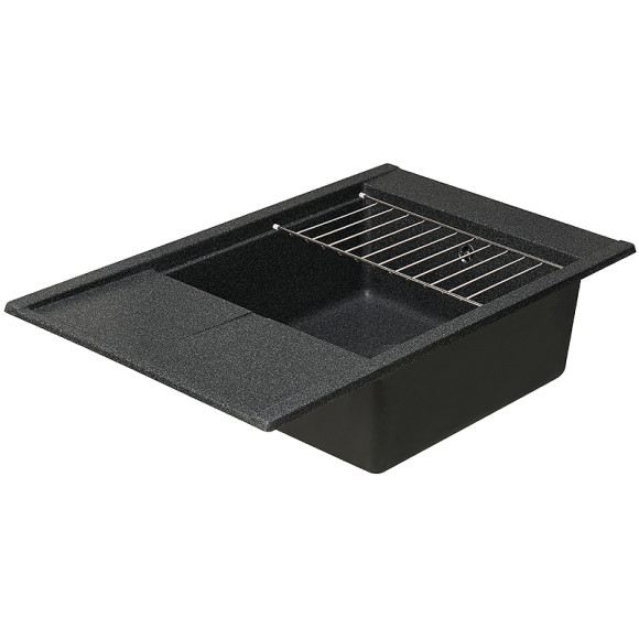 Кухонная мойка Aquaton Делия 78 1A715132DE210 Графит