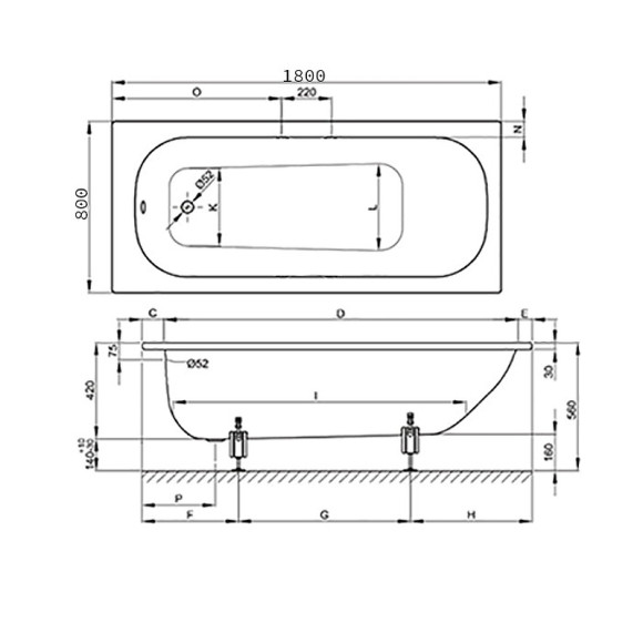 Стальная ванна Bette Form 180x80 2950-000 AD, PLUS, AR с шумоизоляцией, антискользящим и антигрязевым покрытием Стальная ванна Bette Form 180x80 2950-000 AD, PLUS, AR с шумоизоляцией, антискользящим и антигрязевым покрытием