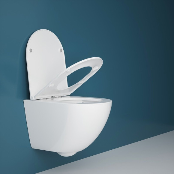 Унитаз Esbano Gardena-49T ESUPGARD49TW подвесной с сиденьем Микролифт