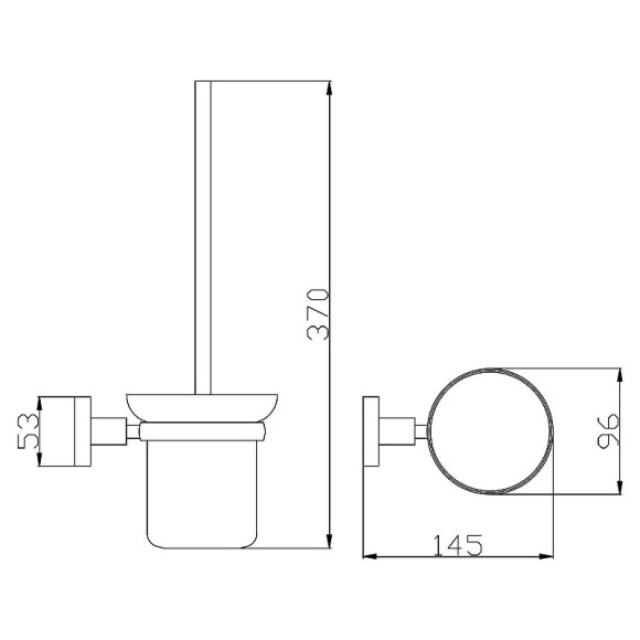 Ершик для унитаза Rav Slezak Colorado COA0500SM Бронза Ершик для унитаза Rav Slezak Colorado COA0500SM Бронза