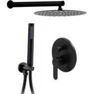 Душевая система ALMAes Sakari TVZ-0890 Черная матовая