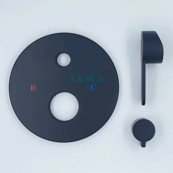 Душевая система ALMAes Sakari TVZ-0890 Черная матовая Душевая система ALMAes Sakari TVZ-0890 Черная матовая