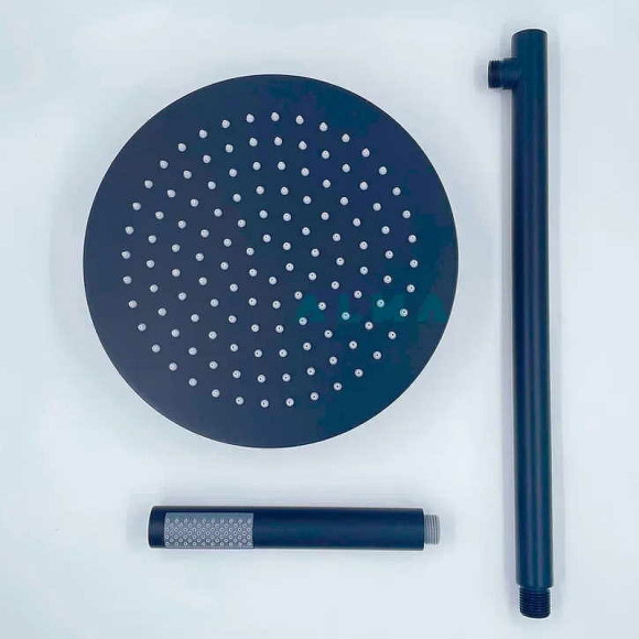 Душевая система ALMAes Sakari TVZ-0890 Черная матовая Душевая система ALMAes Sakari TVZ-0890 Черная матовая