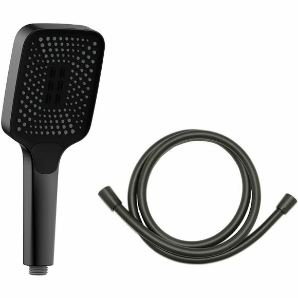 Душевая система Vincea VSFW-433T1MB с термостатом Черная матовая Душевая система Vincea VSFW-433T1MB с термостатом Черная матовая