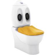 Унитаз биде Creavit Ducky DC360-00CB00E-0000 детский Белый без бачка и сиденья Унитаз биде Creavit Ducky DC360-00CB00E-0000 детский Белый без бачка и сиденья