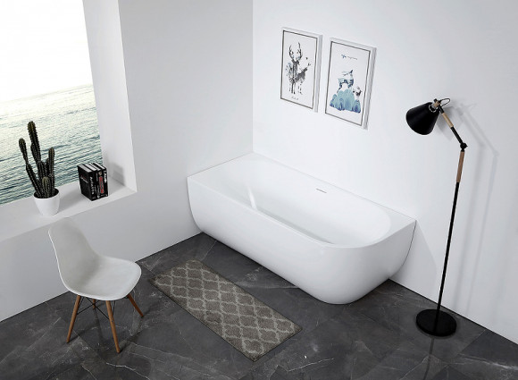 Акриловая ванна Abber 170х75 AB9315 L без гидромассажа Акриловая ванна Abber 170х75 AB9315 L без гидромассажа