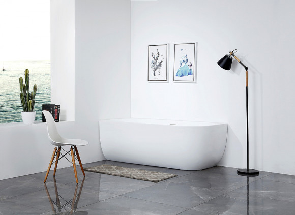 Акриловая ванна Abber 170х75 AB9315 L без гидромассажа Акриловая ванна Abber 170х75 AB9315 L без гидромассажа