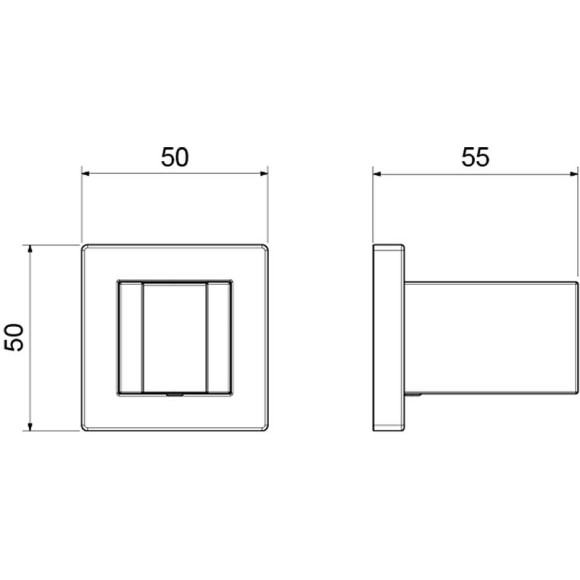Держатель ручного душа Aquatek AQ2401MB Черный матовый