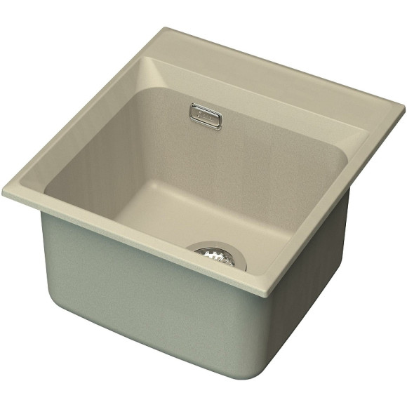 Кухонная мойка Point Мисти 46 PN3011BG Cветло-бежевая Кухонная мойка Point Мисти 46 PN3011BG Cветло-бежевая