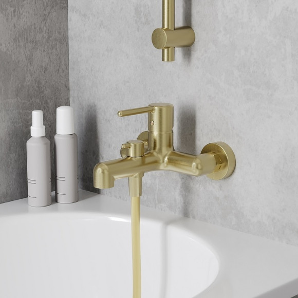 Смеситель для ванны Iddis Aiger AIGMG00i02WA Золото матовое