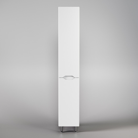 Шкаф пенал Style Line Марелла 30 Люкс Plus СС-00002421 с бельевой корзиной Белый матовый антискрейтч Шкаф пенал Style Line Марелла 30 Люкс Plus СС-00002421 с бельевой корзиной Белый матовый антискрейтч