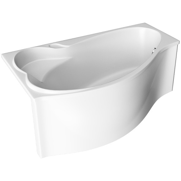 Акриловая ванна Marka One Gracia 170х100 L 01гр1710л без гидромассажа Акриловая ванна Marka One Gracia 170х100 L 01гр1710л без гидромассажа