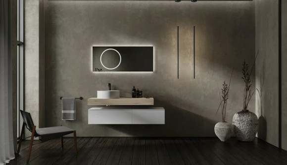 Тумба Jorno Modulare 80 Mdlr.01.80/P/W/JR подвесная Белая