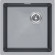Кухонная мойка Paulmark Lumi 45 UNI-Skew LU45SK-GRM Серый металлик Кухонная мойка Paulmark Lumi 45 UNI-Skew LU45SK-GRM Серый металлик