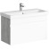 Тумба под раковину Aqwella Smart 80 SRT0108BS подвесная Бетон светлый Тумба под раковину Aqwella Smart 80 SRT0108BS подвесная Бетон светлый