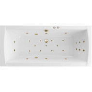 Акриловая ванна Excellent Aquaria Lux 180x80 WAEX.AQU18.ULTRA.BR с гидромассажем