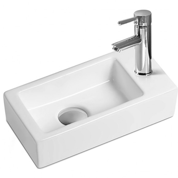 Раковина SantiLine 37 SL-2010L Белая Раковина SantiLine 37 SL-2010L Белая
