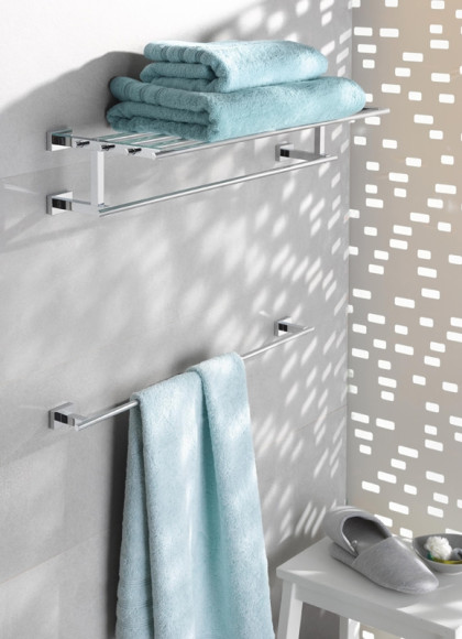 Полотенцедержатель Grohe Essentials Cube 40509001 Хром Полотенцедержатель Grohe Essentials Cube 40509001 Хром