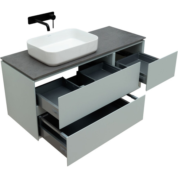 Тумба под раковину Allen Brau Infinity 120 L 1.21005.PWM подвесная Папирус матовый Тумба под раковину Allen Brau Infinity 120 L 1.21005.PWM подвесная Папирус матовый