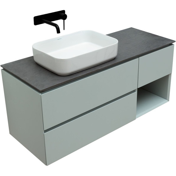 Тумба под раковину Allen Brau Infinity 120 L 1.21005.PWM подвесная Папирус матовый Тумба под раковину Allen Brau Infinity 120 L 1.21005.PWM подвесная Папирус матовый