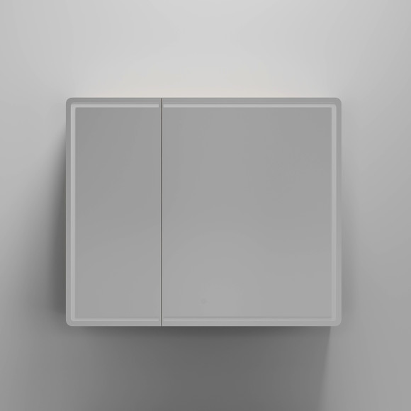 Зеркальный шкаф Sancos Mirror 90 MI90EG с подсветкой Дуб галифакс натуральный Зеркальный шкаф Sancos Mirror 90 MI90EG с подсветкой Дуб галифакс натуральный