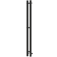 Электрический полотенцесушитель Point Гермес PN13812B П3 80x1200 диммер справа Черный Электрический полотенцесушитель Point Гермес PN13812B П3 80x1200 диммер справа Черный