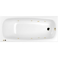 Акриловая ванна Whitecross Layla Slim 180x80 0122.180080.100.SOFT.GL с гидромассажем Акриловая ванна Whitecross Layla Slim 180x80 0122.180080.100.SOFT.GL с гидромассажем
