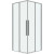 Душевой уголок Grossman Galaxy 90х90 300.K33.01.9090.10.00 профиль Хром стекло прозрачное