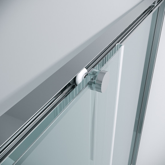 Душевой уголок Grossman Galaxy 90х90 300.K33.01.9090.10.00 профиль Хром стекло прозрачное