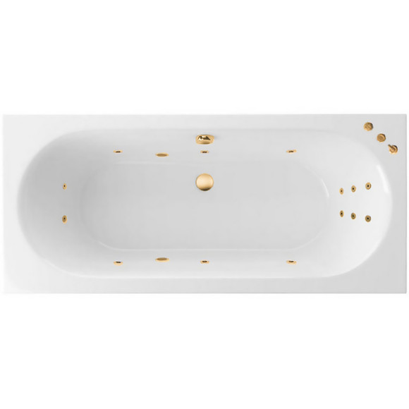 Акриловая ванна Excellent Oceana Slim 180x80 WAEX.OCE18S.SMART.GL с гидромассажем