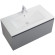 Тумба под раковину Art&Max Latina 100 AM-Latina-1000-1C-SO-GM подвесная Серая матовая
