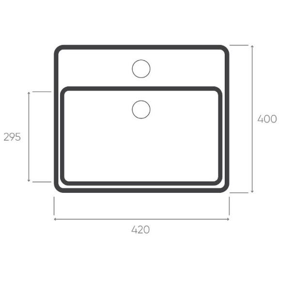 Раковина-чаша Bronze de Luxe 42 1060BD Белый глянец с серо-черным рисунком Раковина-чаша Bronze de Luxe 42 1060BD Белый глянец с серо-черным рисунком