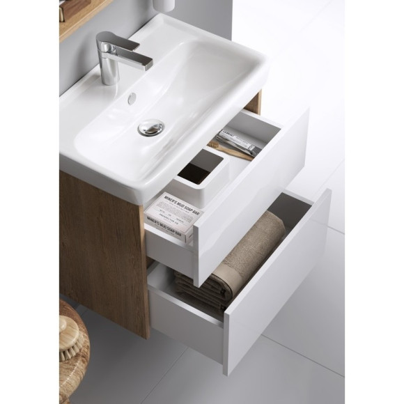 Тумба под раковину Aqwella Сити Т6м/DK 60 CI0106DK Дуб канадский