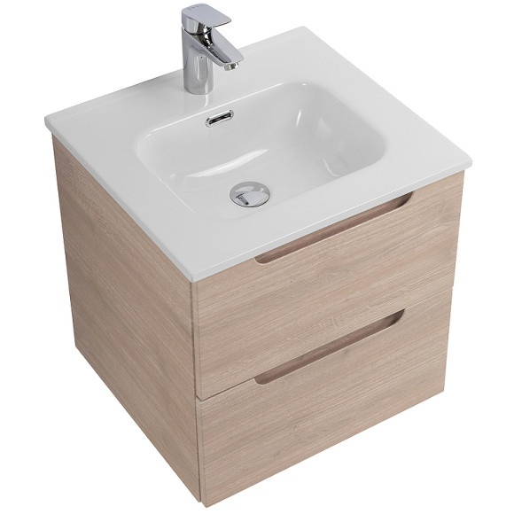 Тумба под раковину BelBagno Etna 50 ETNA-500-2C-SO-RG подвесная Rovere Grigio Тумба под раковину BelBagno Etna 50 ETNA-500-2C-SO-RG подвесная Rovere Grigio