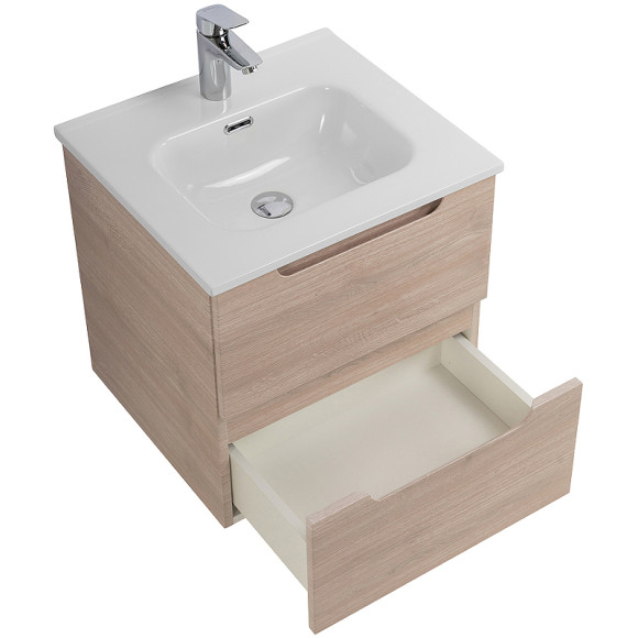 Тумба под раковину BelBagno Etna 50 ETNA-500-2C-SO-RG подвесная Rovere Grigio Тумба под раковину BelBagno Etna 50 ETNA-500-2C-SO-RG подвесная Rovere Grigio