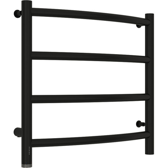 Электрический полотенцесушитель Сунержа Галант 4.0 500x500 L 31-0830-5050 Черный матовый