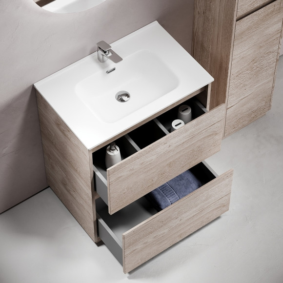 Тумба под раковину Sancos Libra Floor 70 LB70FEG Дуб галифакс натуральный Тумба под раковину Sancos Libra Floor 70 LB70FEG Дуб галифакс натуральный