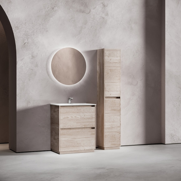 Тумба под раковину Sancos Libra Floor 70 LB70FEG Дуб галифакс натуральный Тумба под раковину Sancos Libra Floor 70 LB70FEG Дуб галифакс натуральный