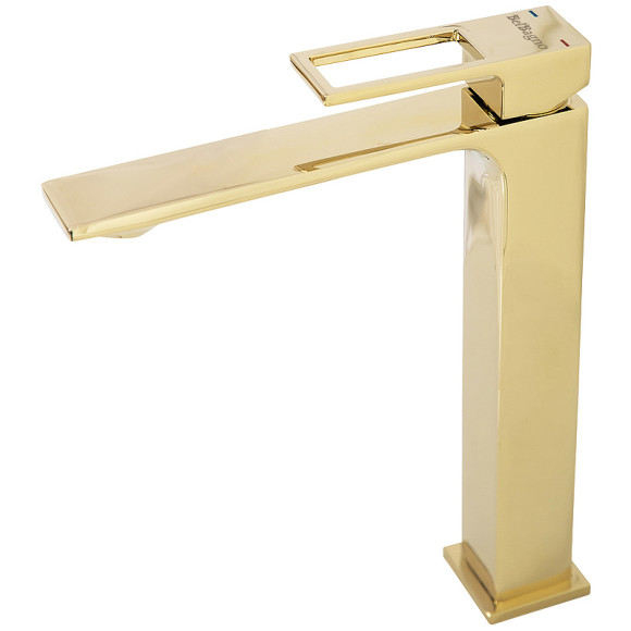 Смеситель для раковины BelBagno Luce LUC-LMC-ORO-W0 Золото