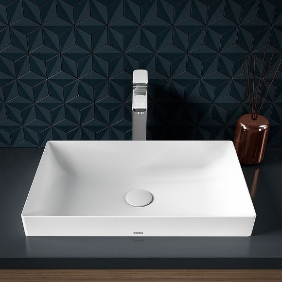 Раковина Toto TR 60 L4716RE#XW Белая Раковина Toto TR 60 L4716RE#XW Белая