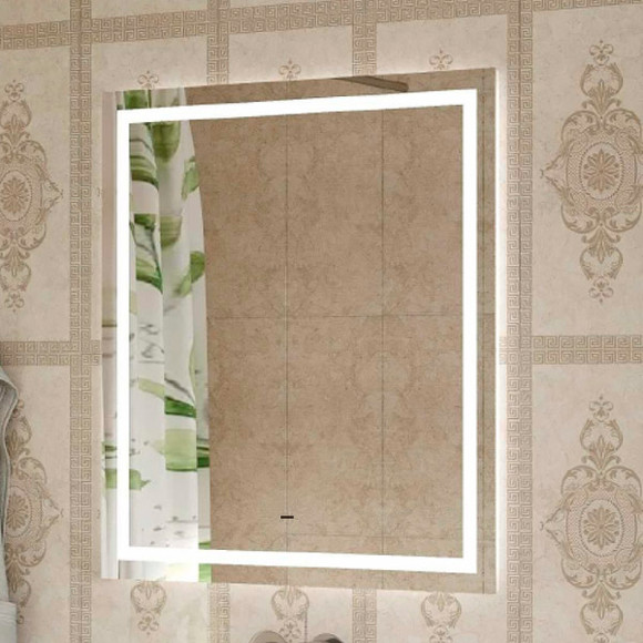 Зеркало Comforty Квадрат 90 00-00005264 с подсветкой с бесконтактным выключателем Зеркало Comforty Квадрат 90 00-00005264 с подсветкой с бесконтактным выключателем