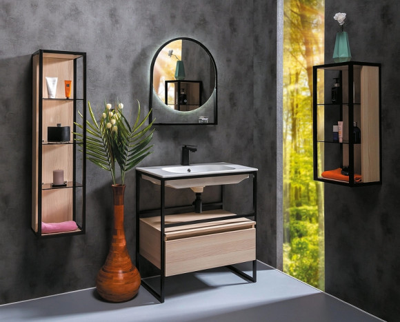 Тумба Boheme Armadi Art Loft 80 894-080-L подвесная Light Wood