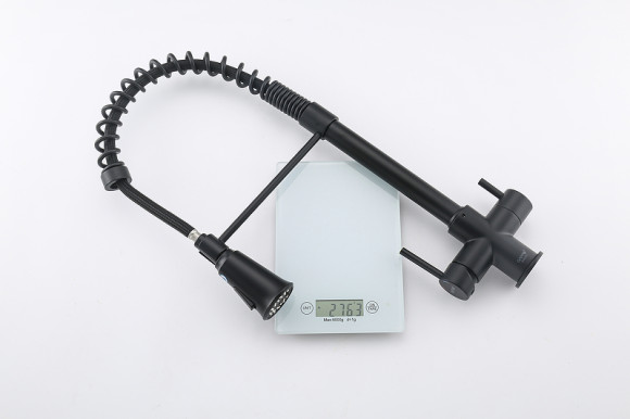 Смеситель для кухни Gappo G4398-66 Черный матовый