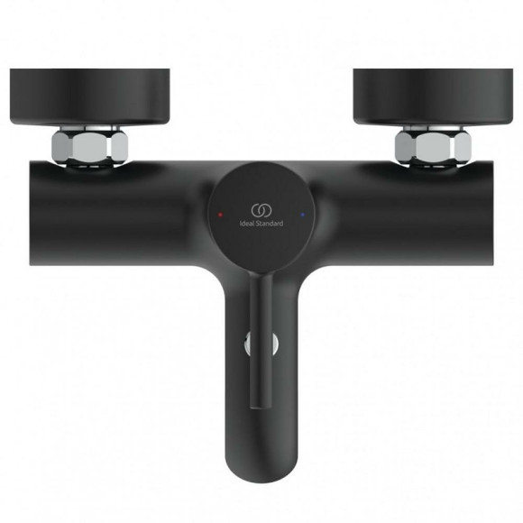 Смеситель для ванны Ideal Standard Ceraline BC199U4 Черный матовый Хром