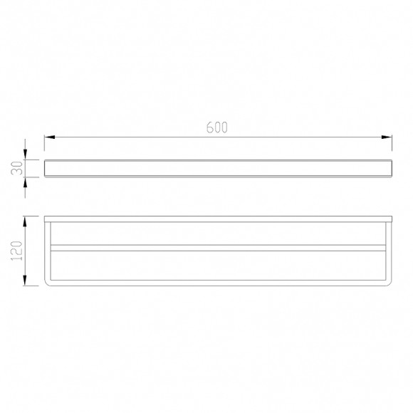 Полотенцедержатель Abber Westen AA1756G двойной Золото матовое Полотенцедержатель Abber Westen AA1756G двойной Золото матовое