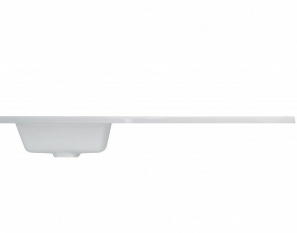 Раковина Эстет Даллас 100 L ФР-00001971 с местом под стиральную машину Белая