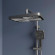 Душевая система RGW Shower Panels SP-34Gr 51140134-11 с термостатом Серая Душевая система RGW Shower Panels SP-34Gr 51140134-11 с термостатом Серая