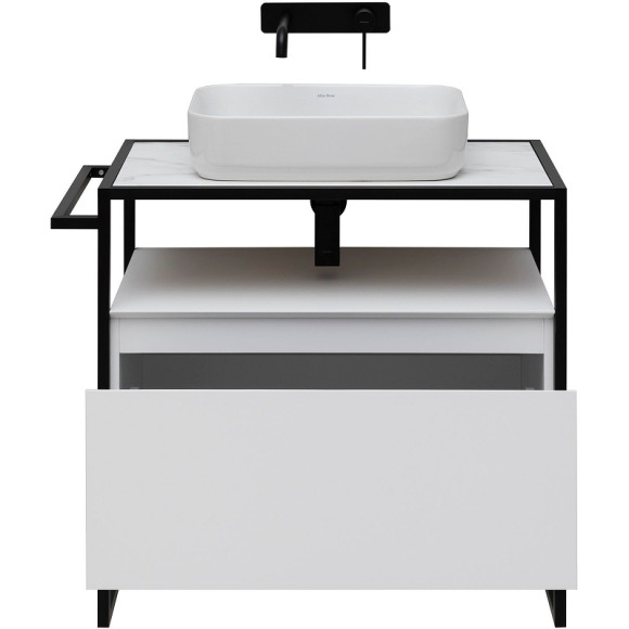 Тумба под раковину Allen Brau Priority 80 1.31002.WM Белая матовая Тумба под раковину Allen Brau Priority 80 1.31002.WM Белая матовая